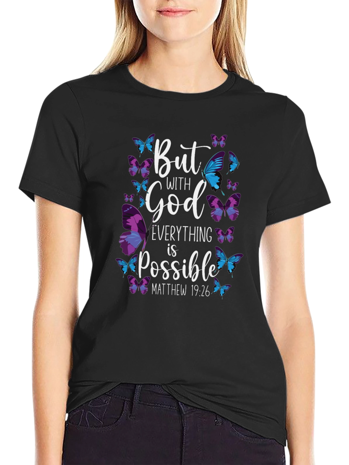 But With God All Things Possible T-Shirt