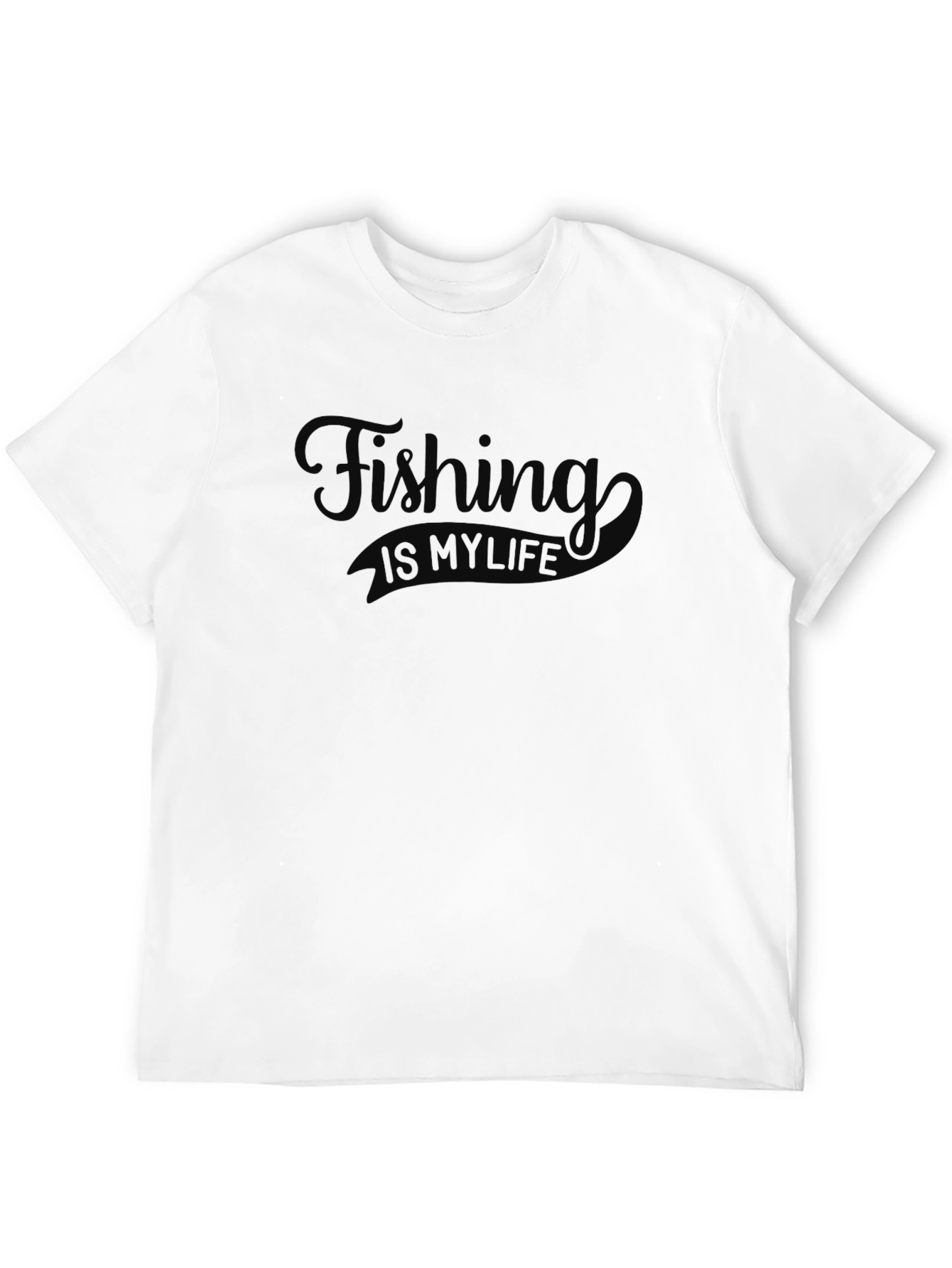 Fishing Is My Life Graphic T-Shirt