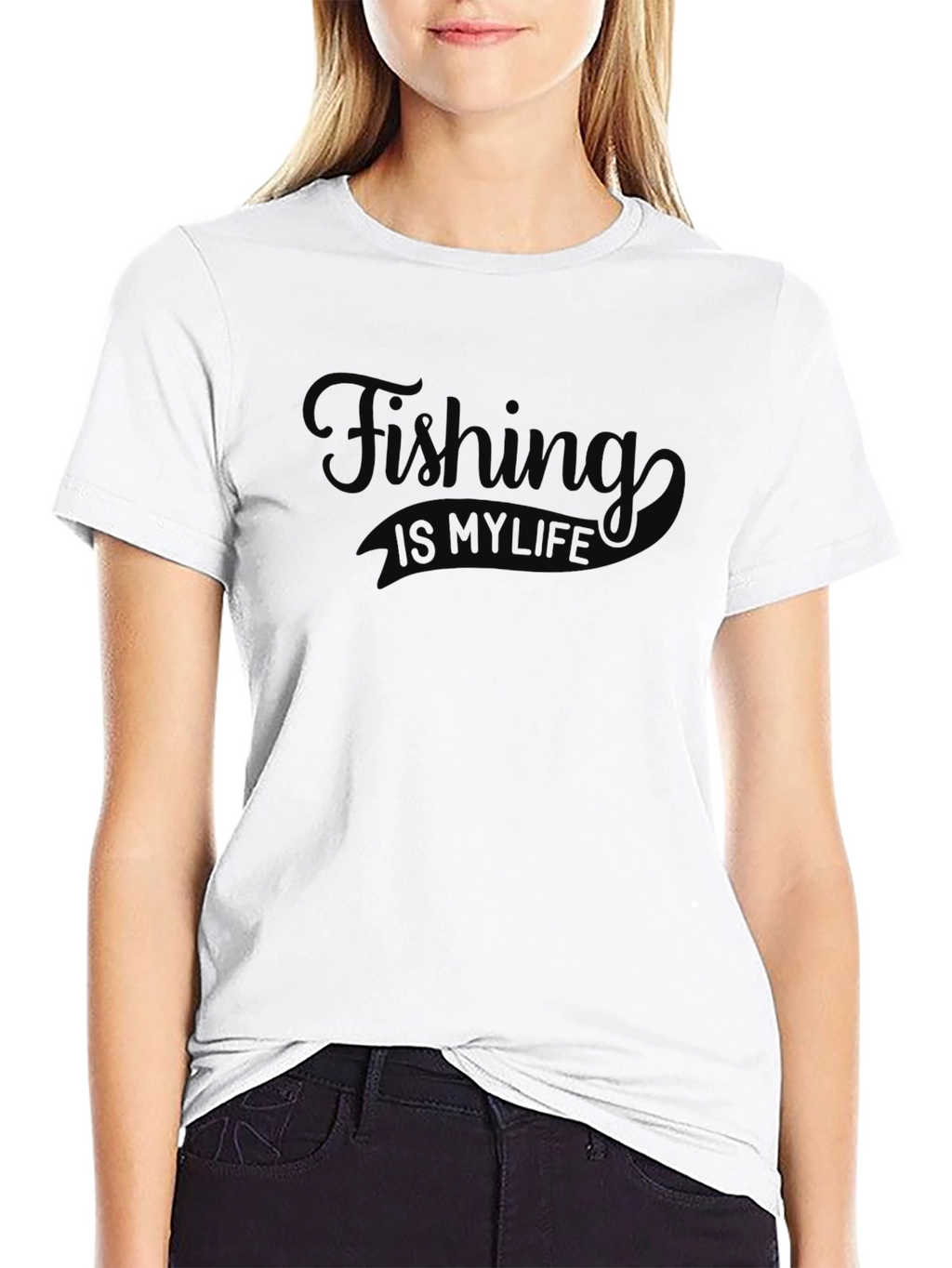 Fishing Is My Life Graphic T-Shirt