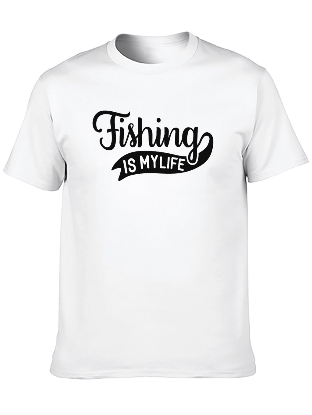 Fishing Is My Life Graphic T-Shirt