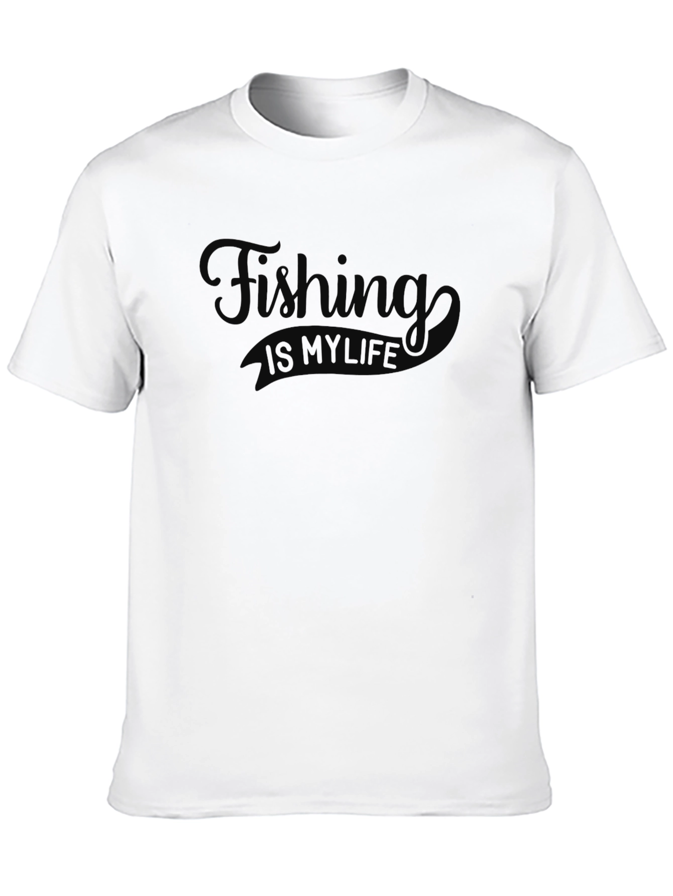 Fishing Is My Life Graphic T-Shirt