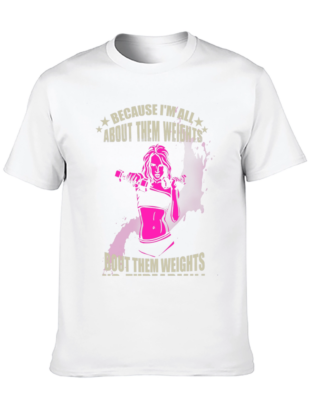 Weightlifting T-Shirt - All About Weights Design