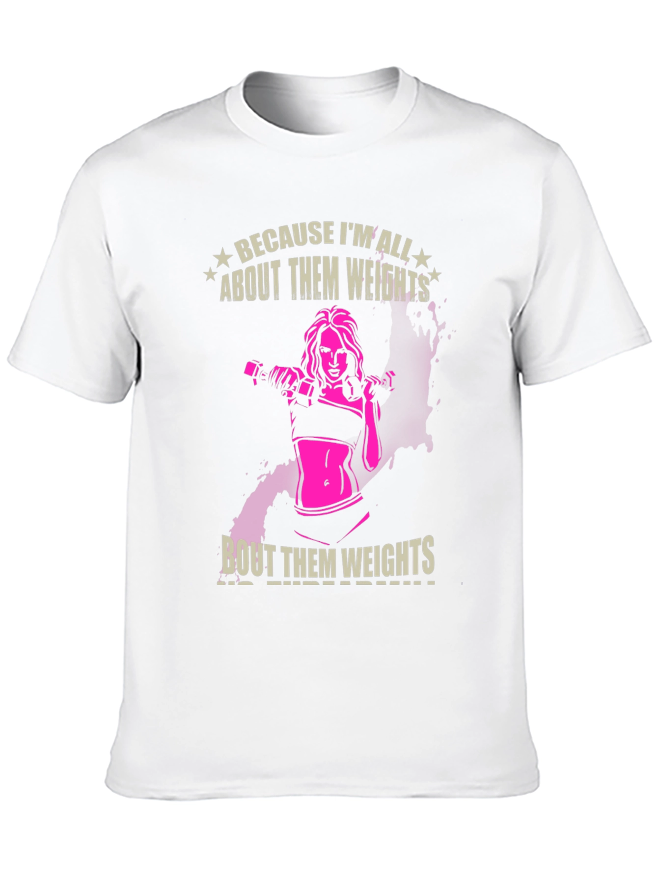 Weightlifting T-Shirt - All About Weights Design
