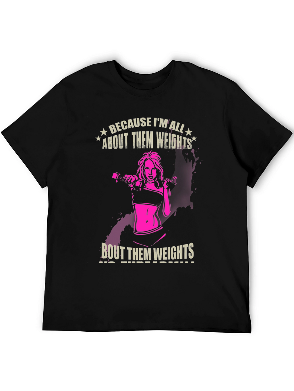 Weightlifting T-Shirt - All About Weights Design