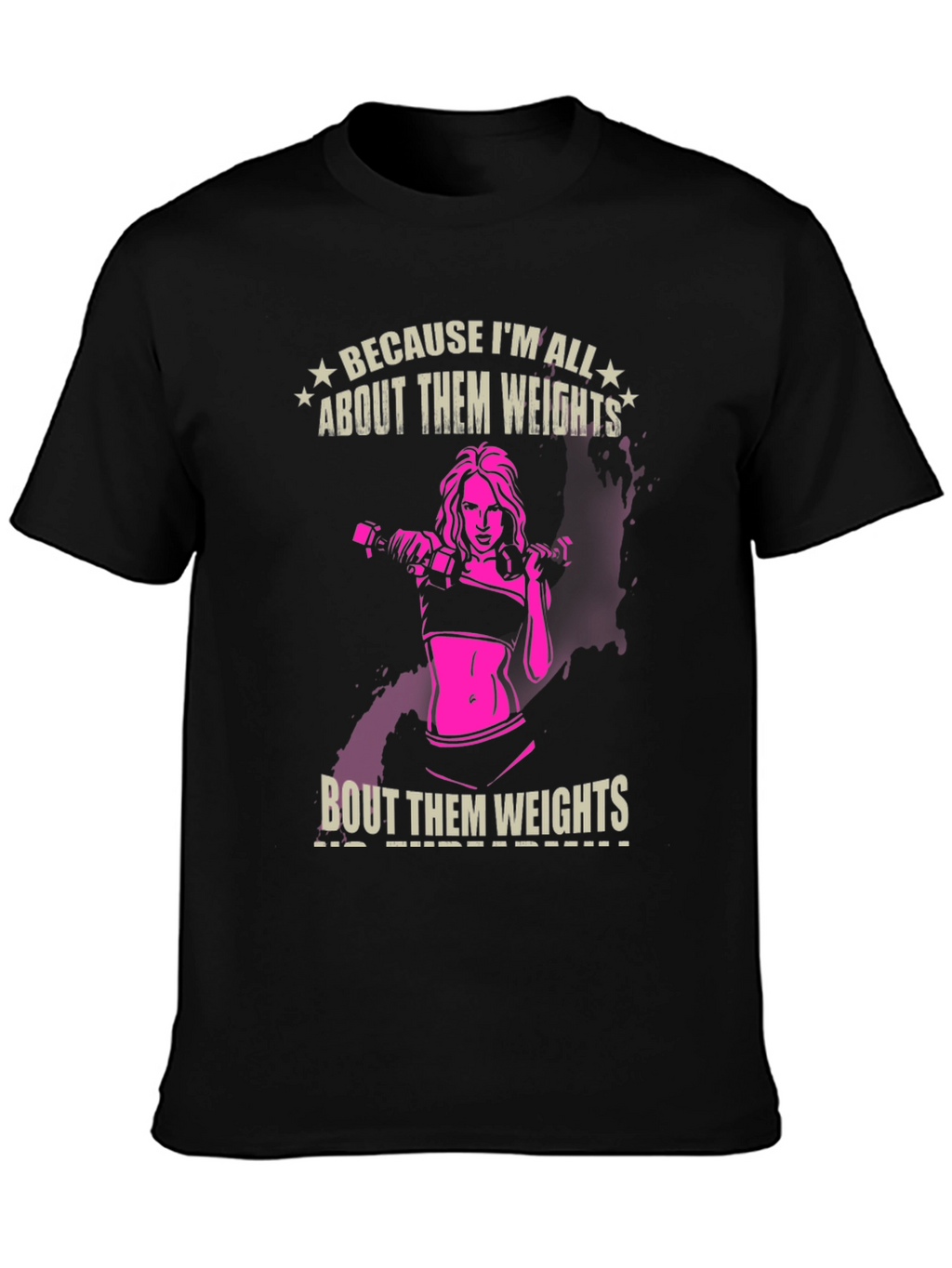 Weightlifting T-Shirt - All About Weights Design
