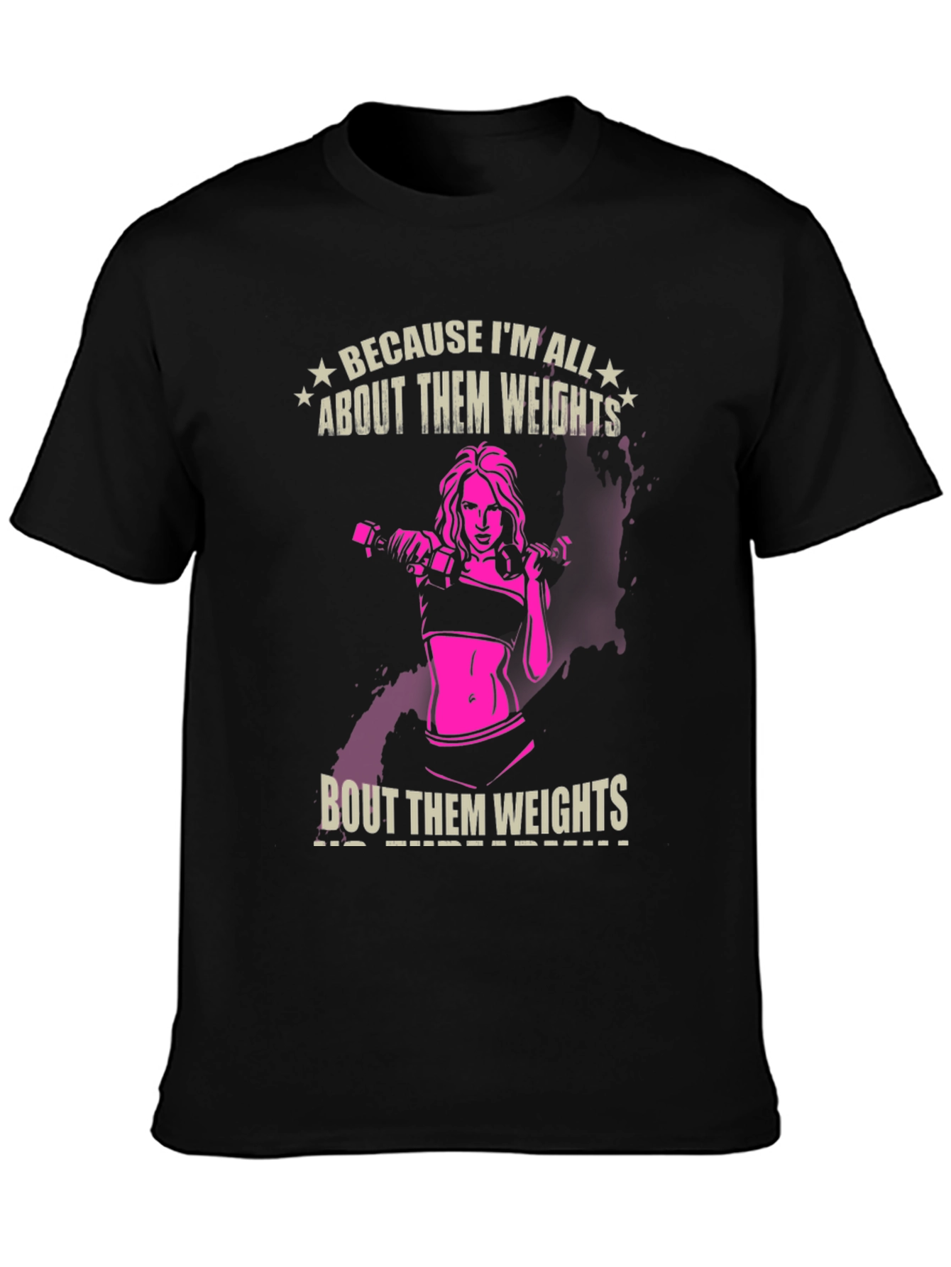 Weightlifting T-Shirt - All About Weights Design
