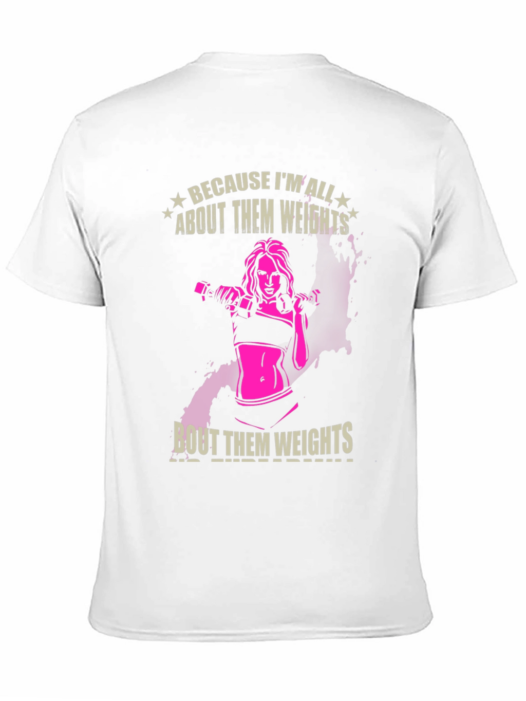 Weightlifting T-Shirt - All About Weights Design
