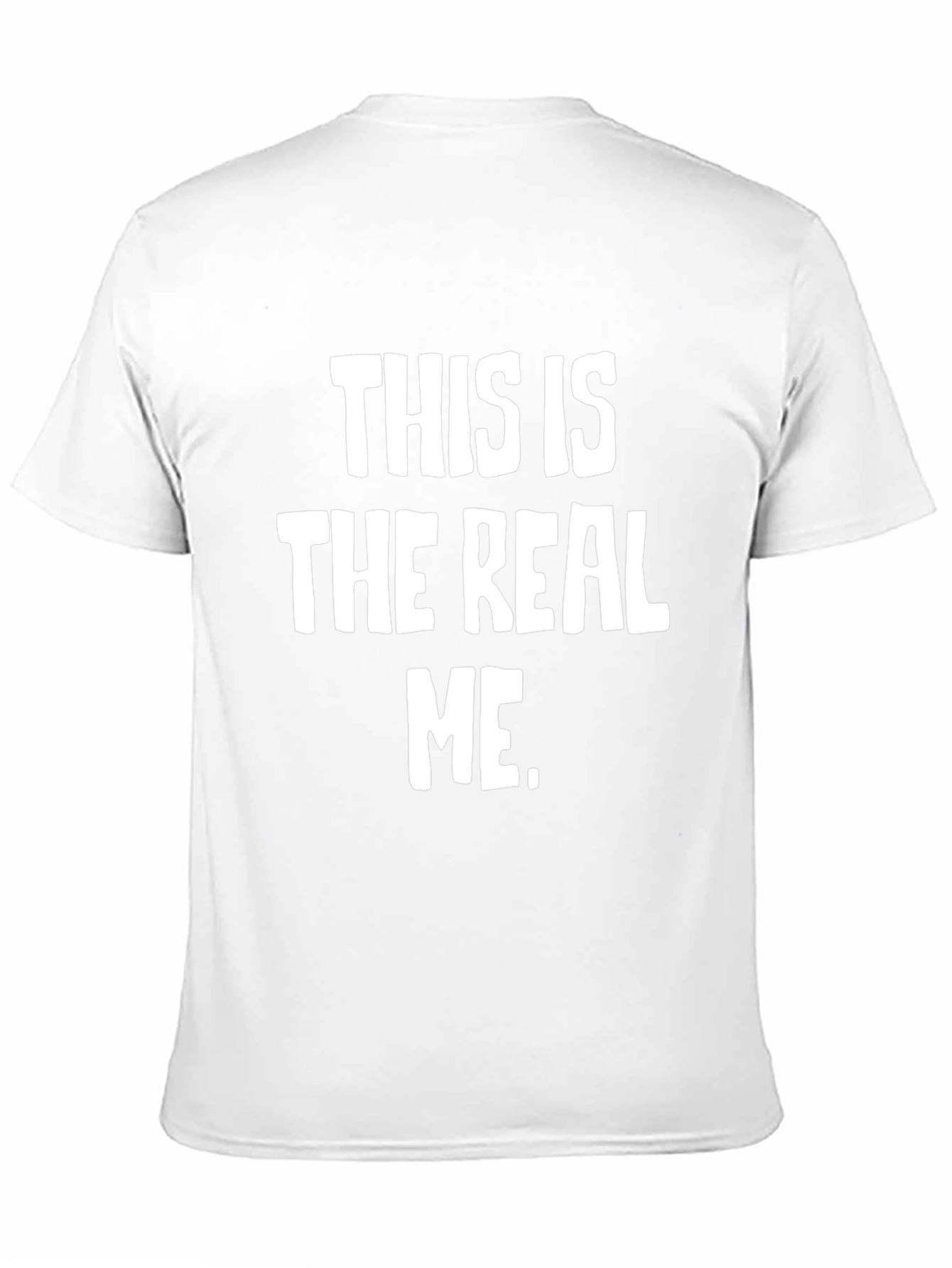 The Real Me Graphic T-Shirt - Bold Statement Tee