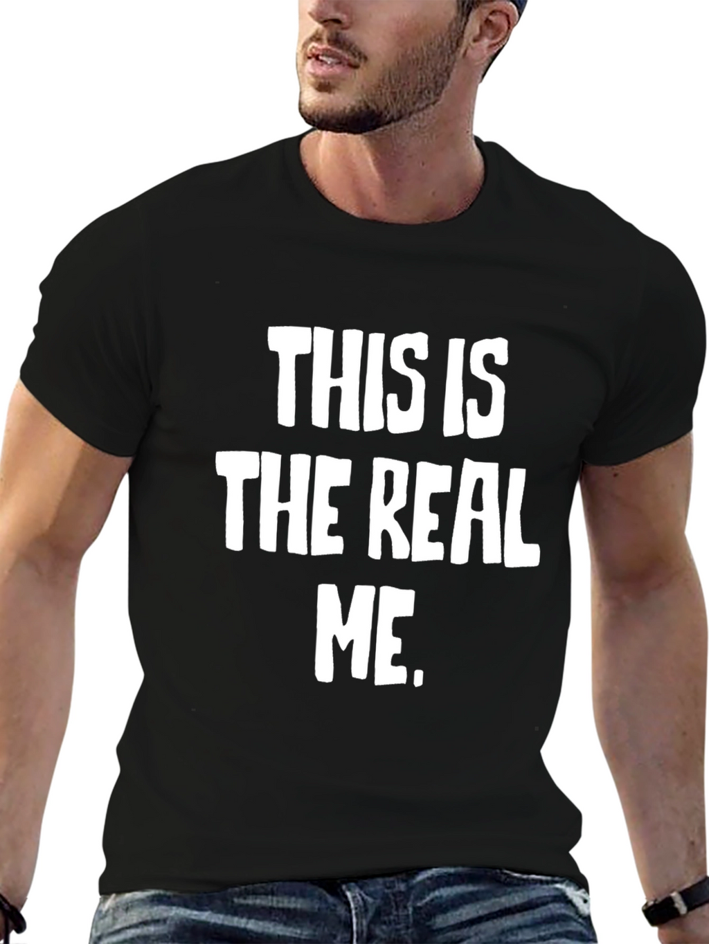 The Real Me Graphic T-Shirt - Bold Statement Tee