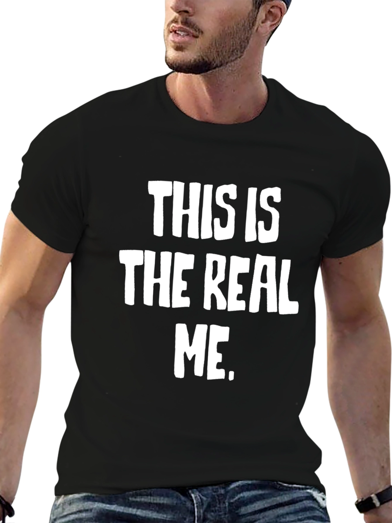 The Real Me Graphic T-Shirt - Bold Statement Tee