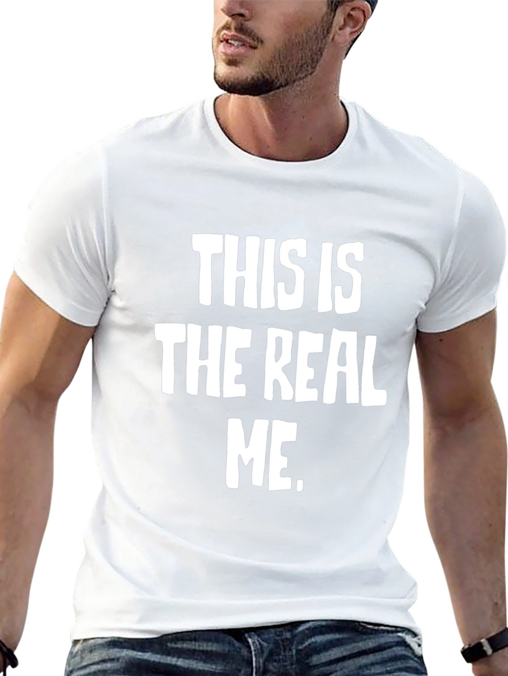 The Real Me Graphic T-Shirt - Bold Statement Tee
