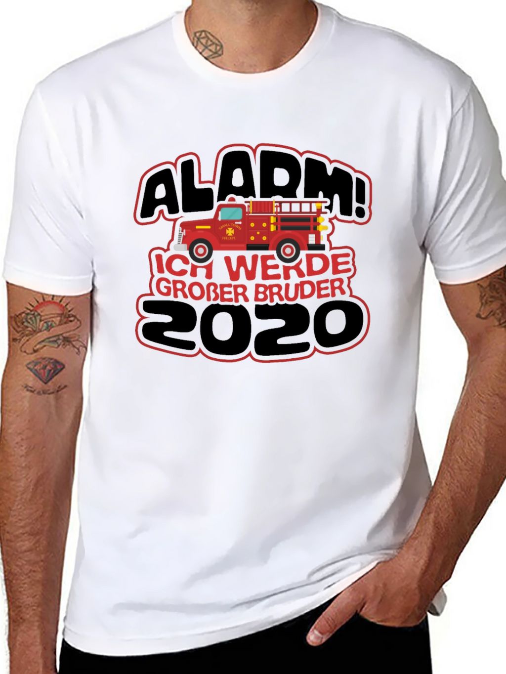 Alarm! Big Brother 2020 Fire Truck T-Shirt