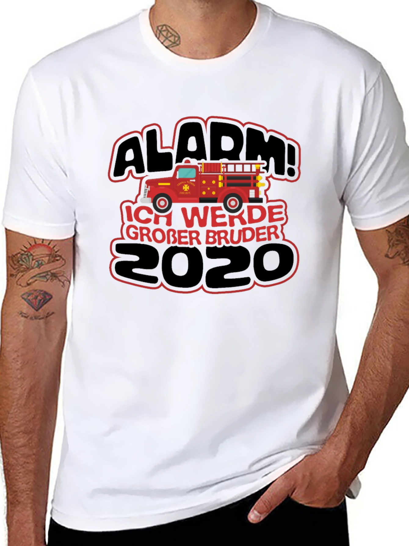 Alarm! Big Brother 2020 Fire Truck T-Shirt
