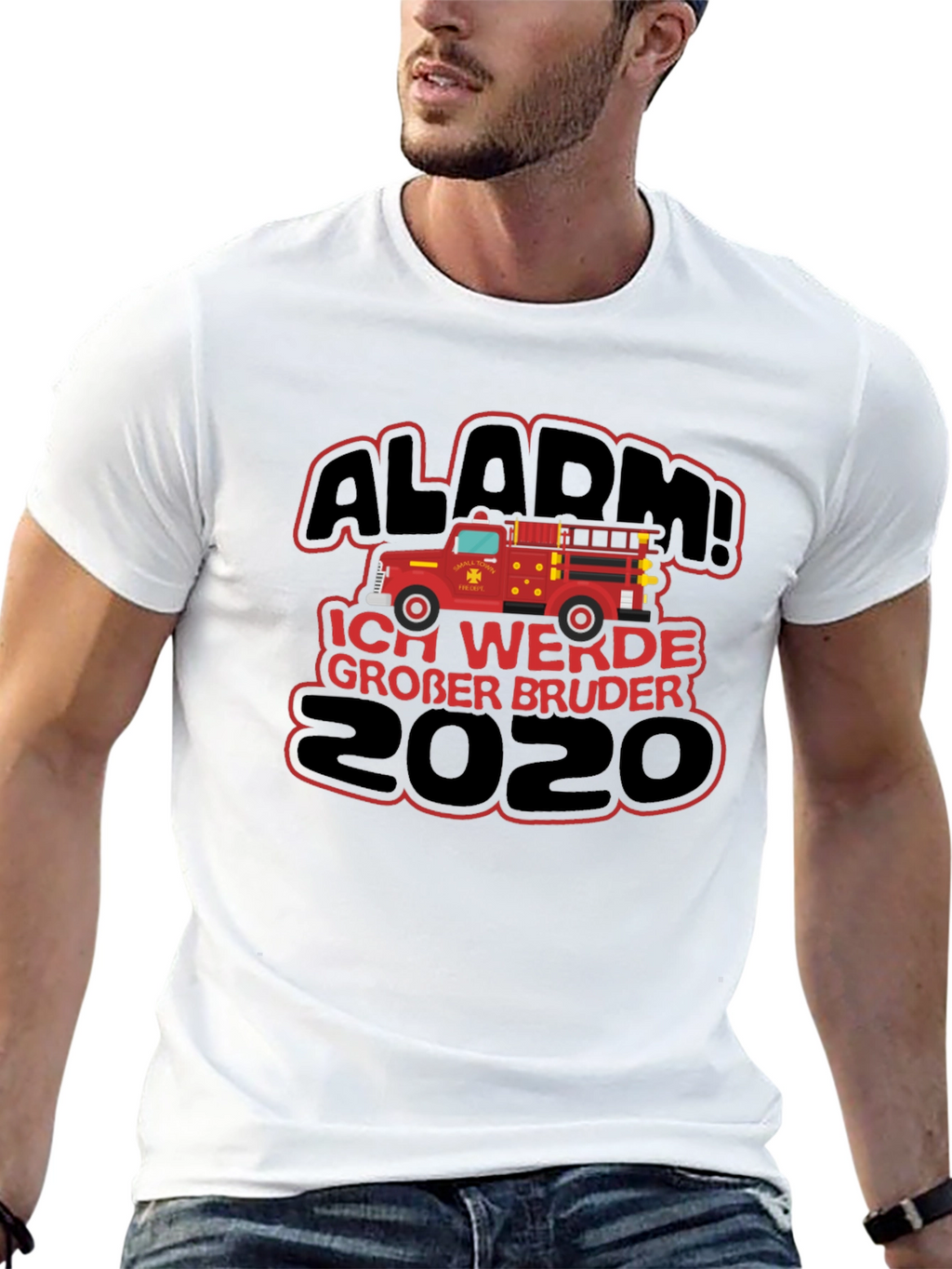 Alarm! Big Brother 2020 Fire Truck T-Shirt