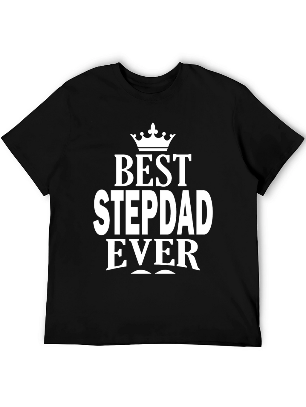 Best Stepdad Ever Black T-Shirt
