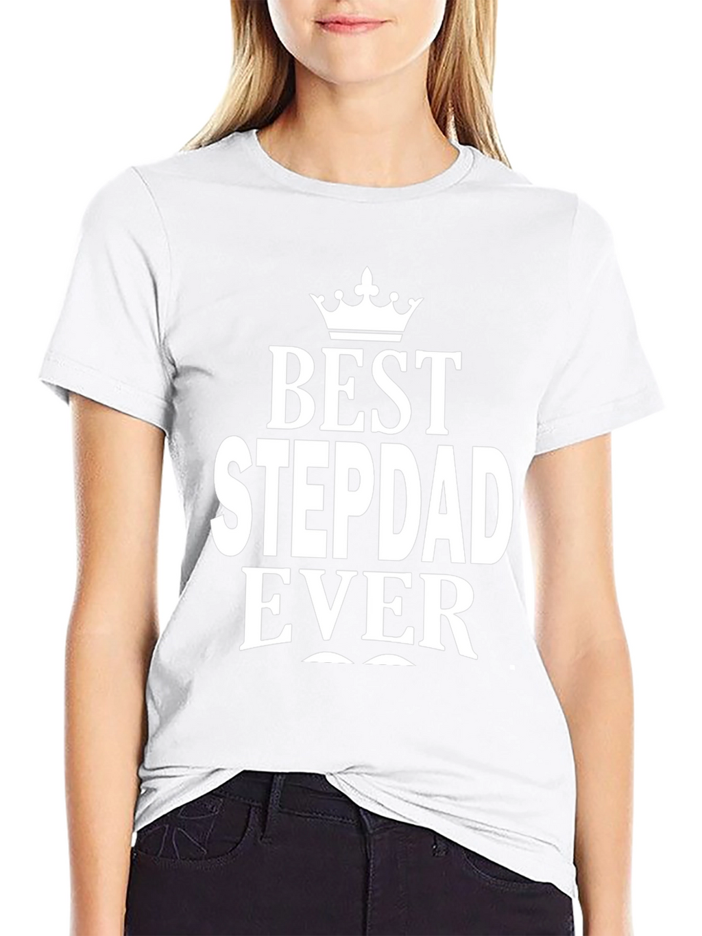 Best Stepdad Ever Black T-Shirt