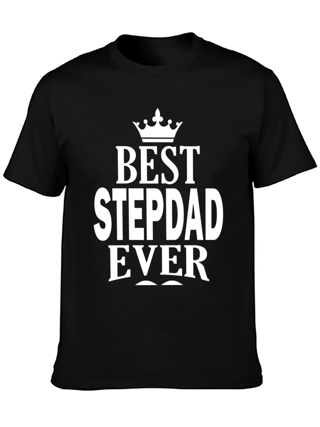 Best Stepdad Ever Black T-Shirt