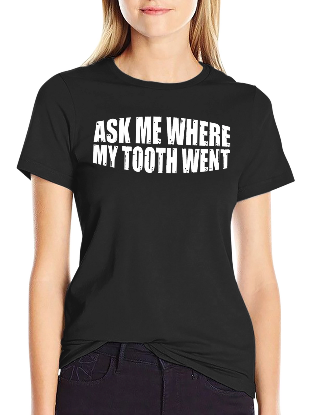 Funny Ask Me Where My Tooth Went T-Shirt