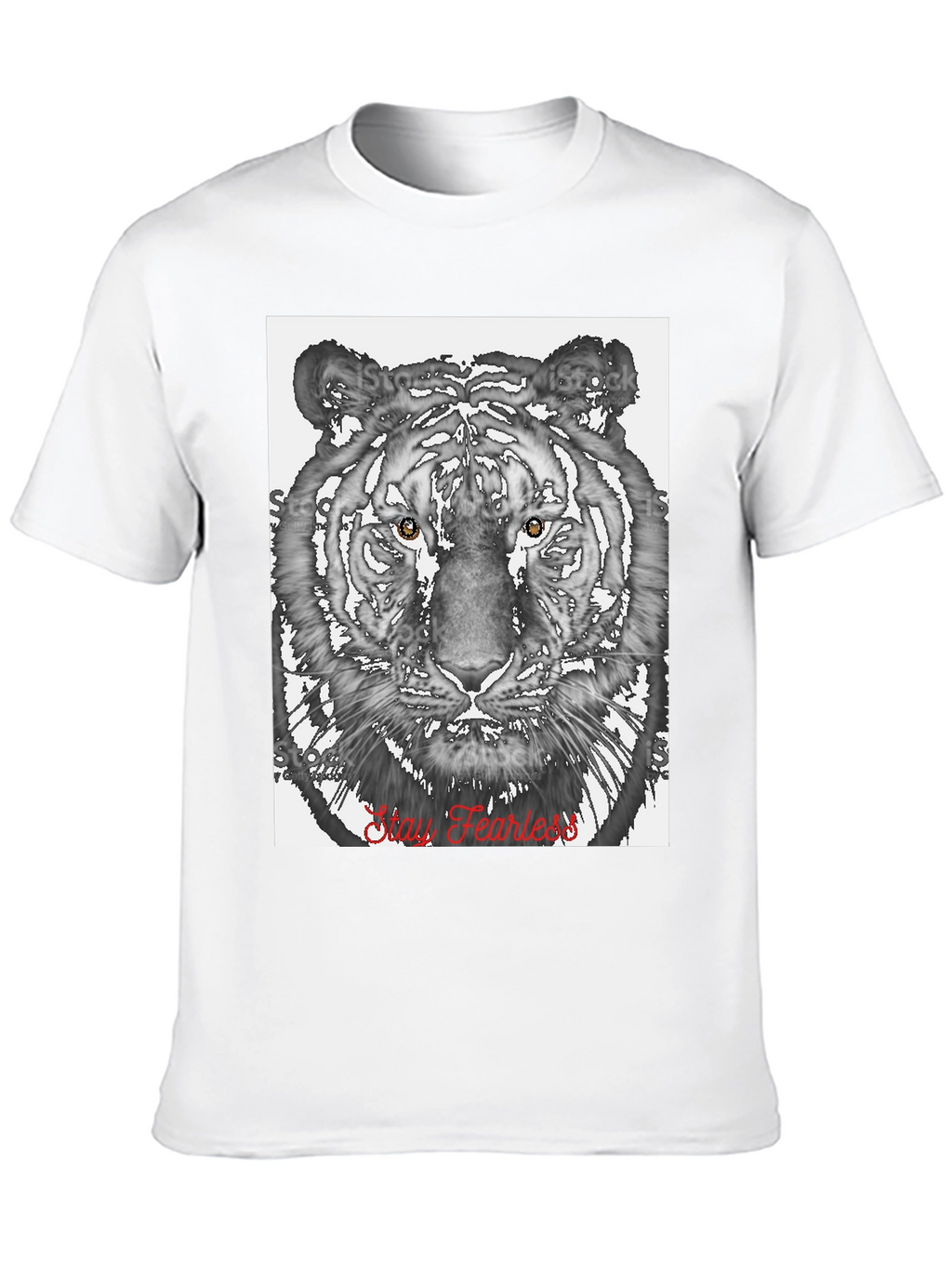 Stay Fearless Tiger Graphic Tee
