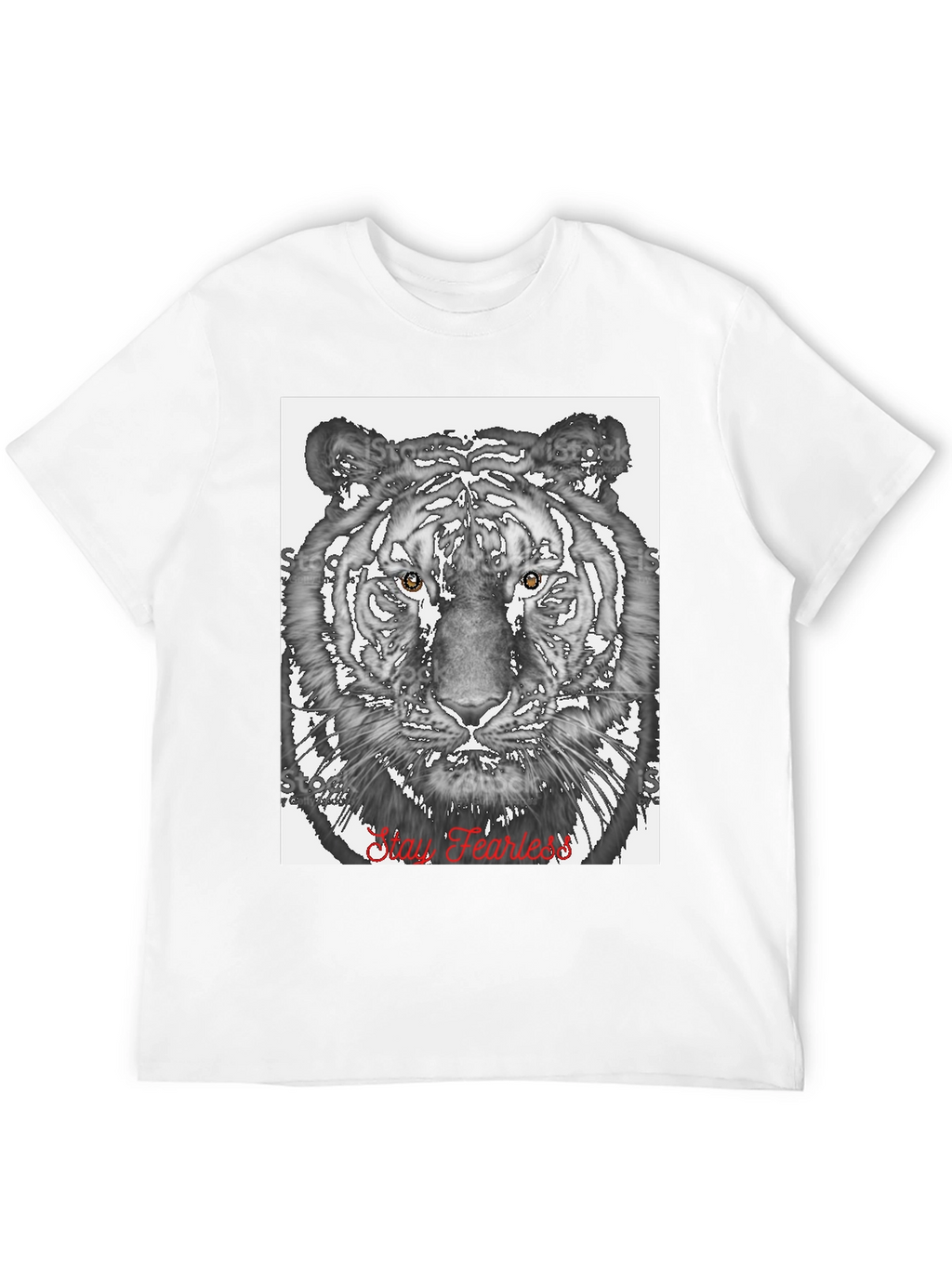 Stay Fearless Tiger Graphic Tee