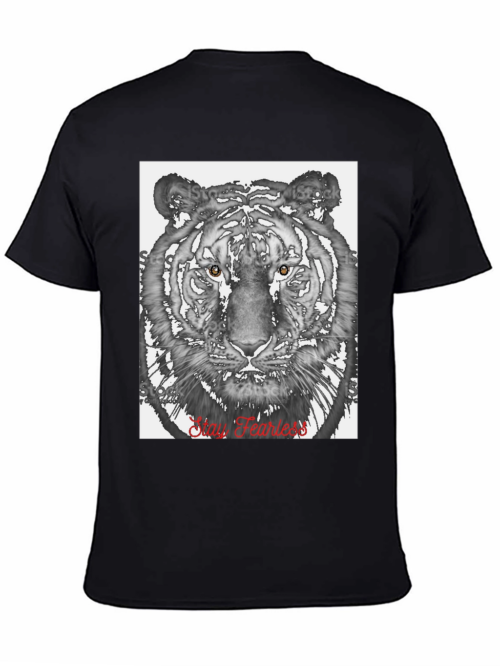 Stay Fearless Tiger Graphic Tee