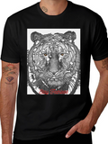 Stay Fearless Tiger Graphic Tee