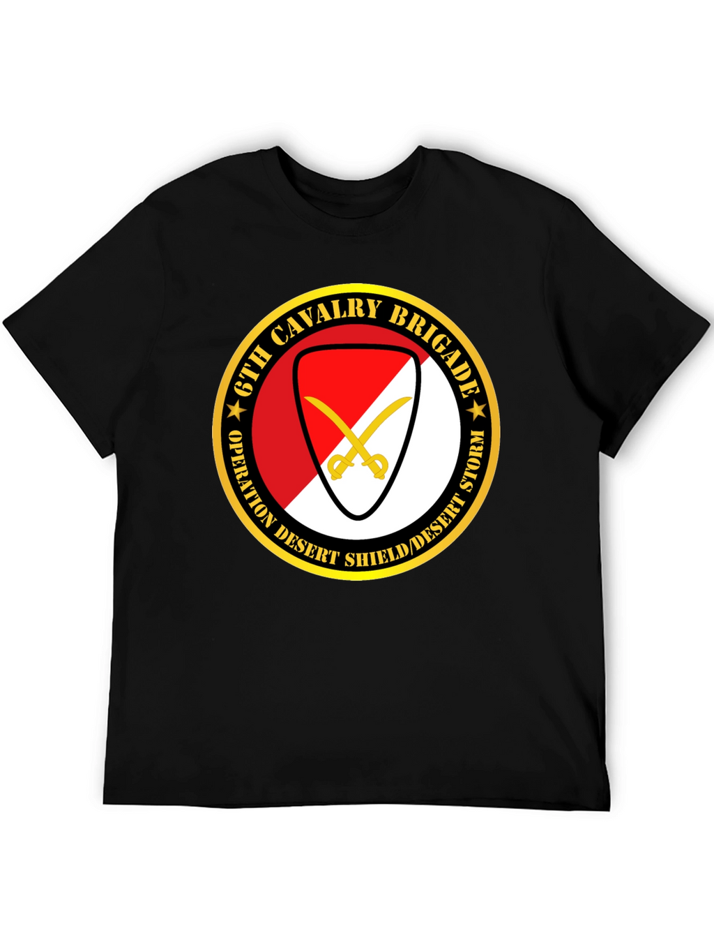 6th Cavalry Brigade Desert Storm T-Shirt