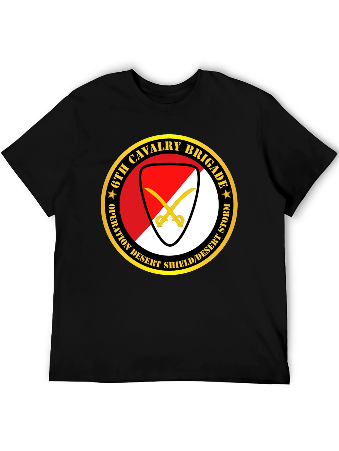 6th Cavalry Brigade Desert Storm T-Shirt