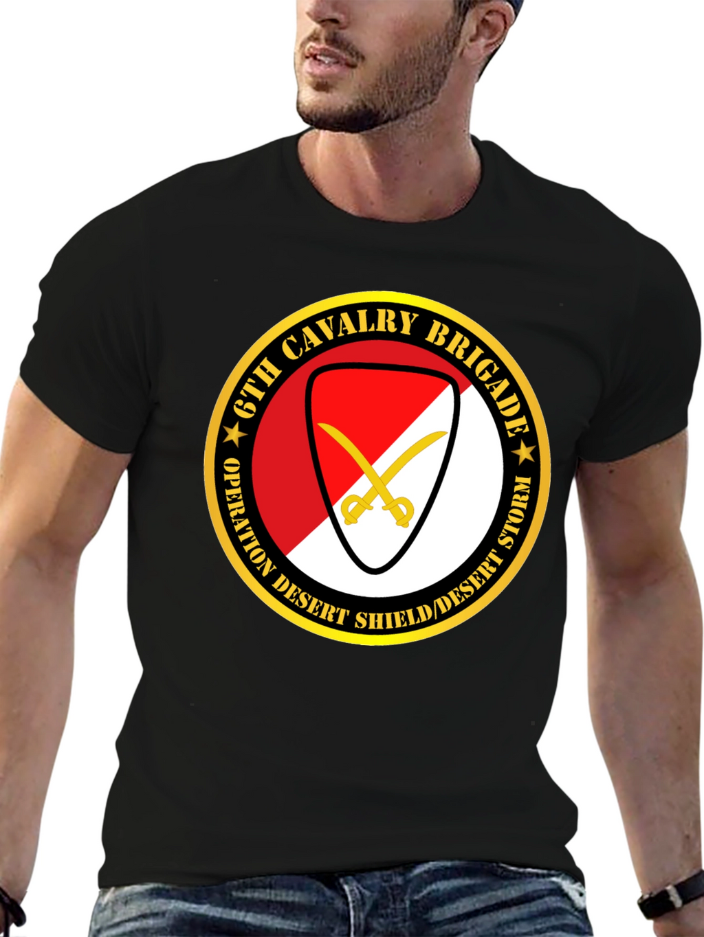 6th Cavalry Brigade Desert Storm T-Shirt