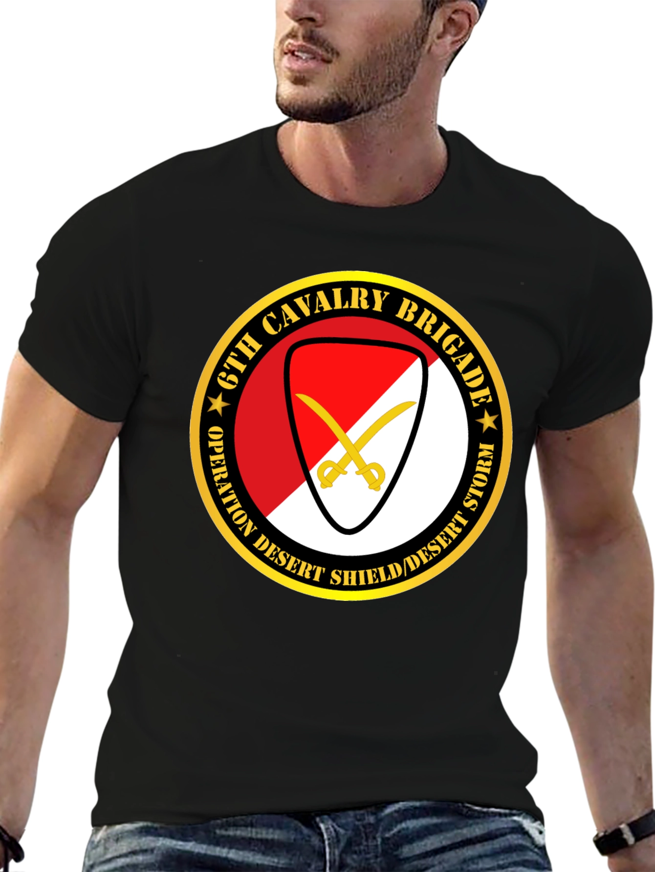 6th Cavalry Brigade Desert Storm T-Shirt