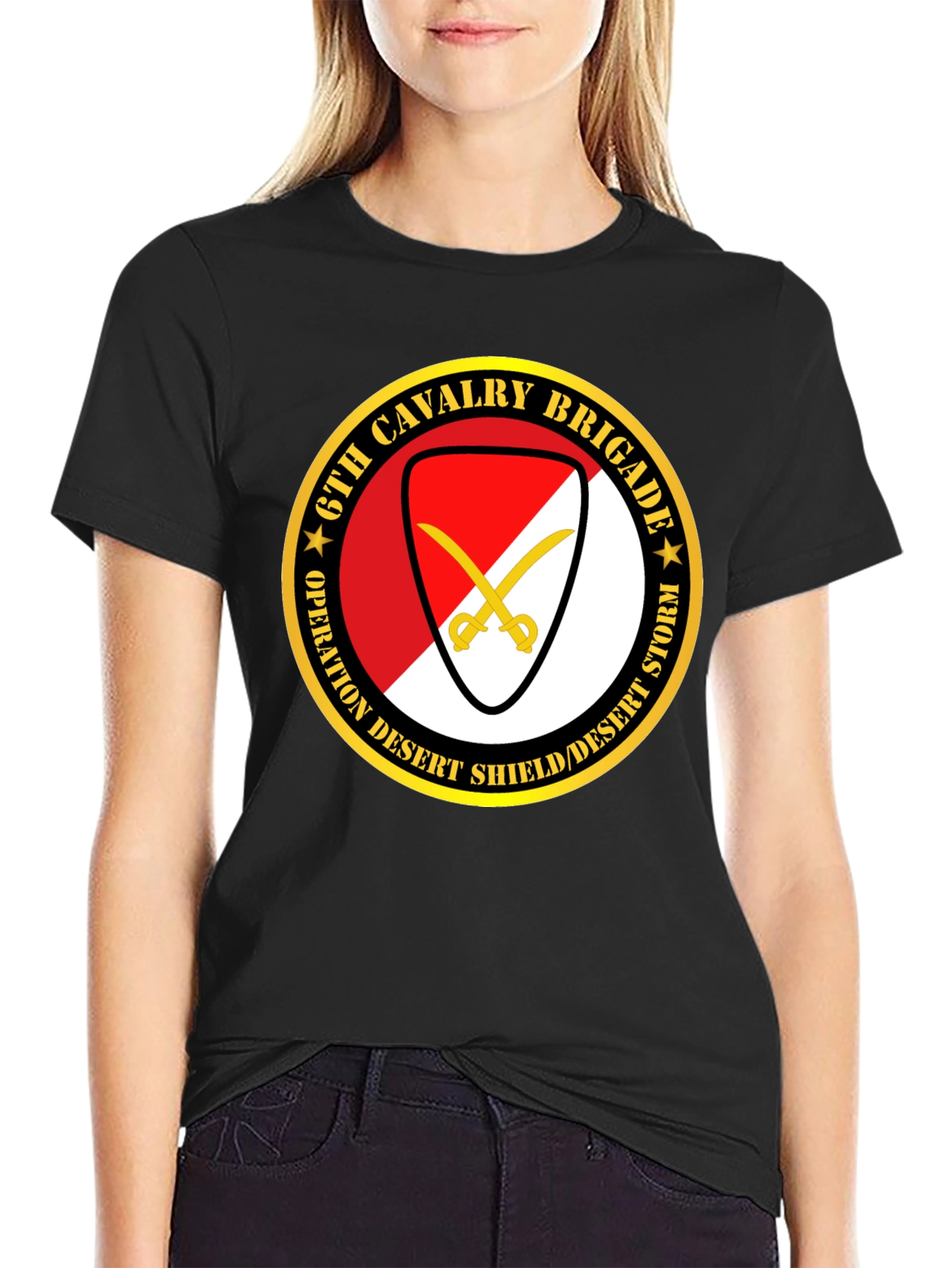 6th Cavalry Brigade Desert Storm T-Shirt