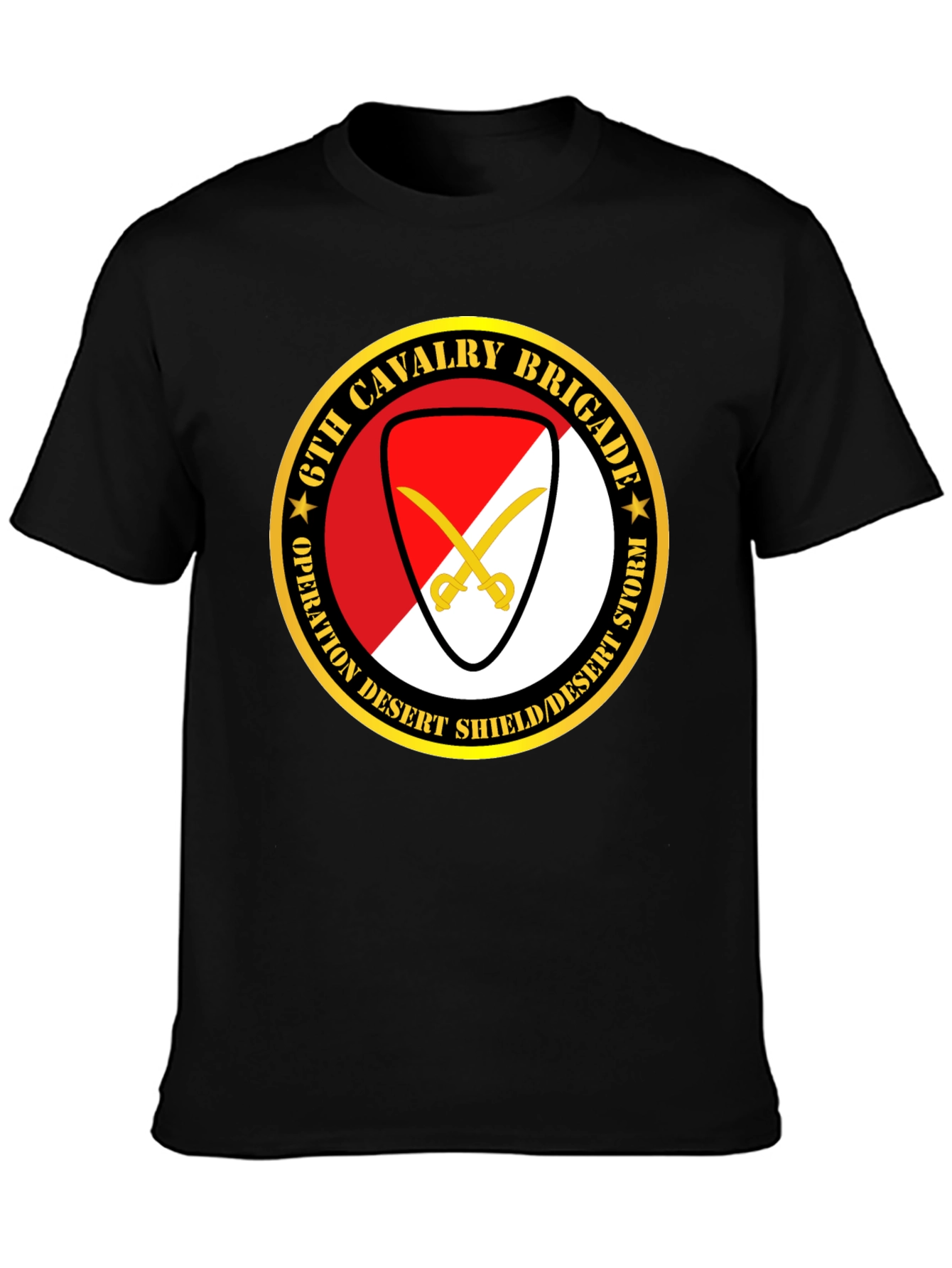 6th Cavalry Brigade Desert Storm T-Shirt