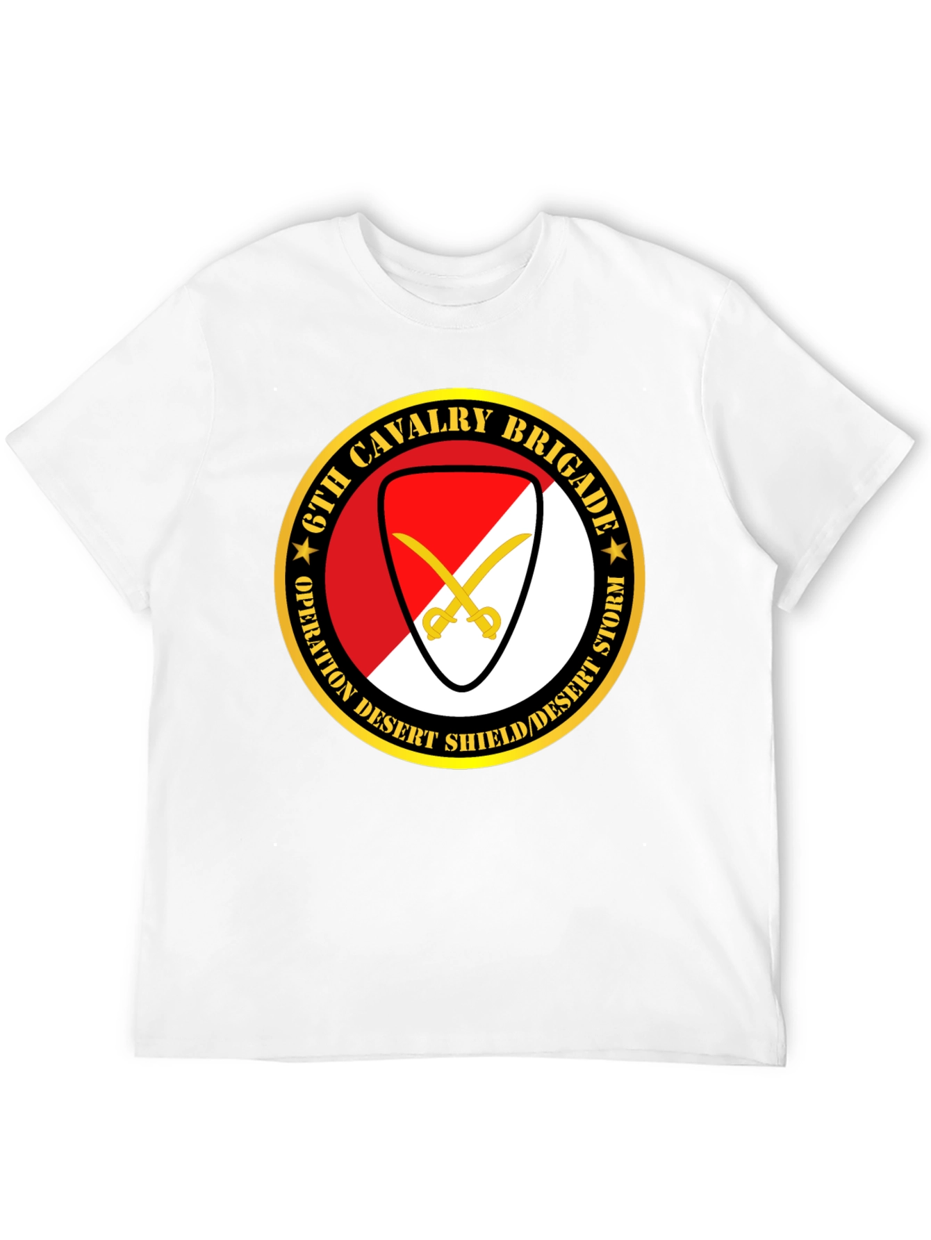6th Cavalry Brigade Desert Storm T-Shirt