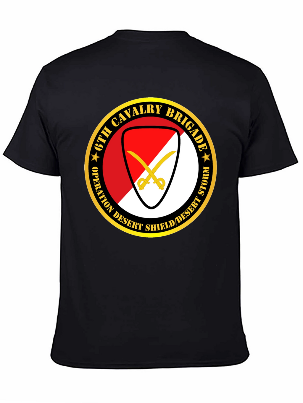 6th Cavalry Brigade Desert Storm T-Shirt