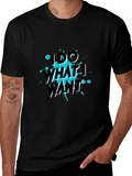 I Do What I Want Black Tee