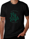 Dream High Graphic Tee - Fly High Soar High