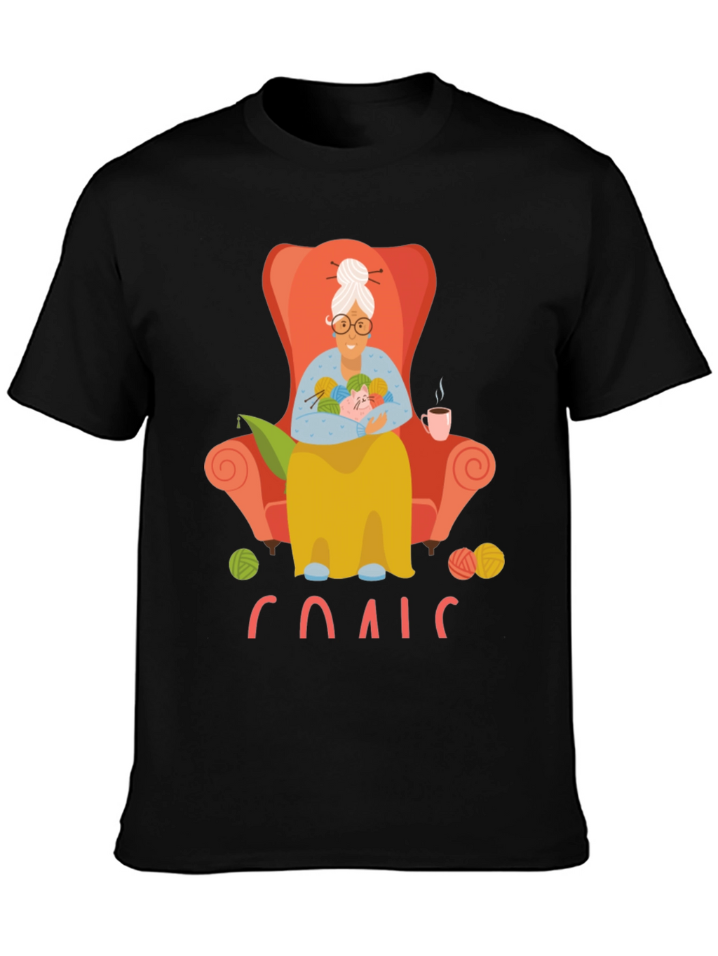 Grandma Knitting T-Shirt