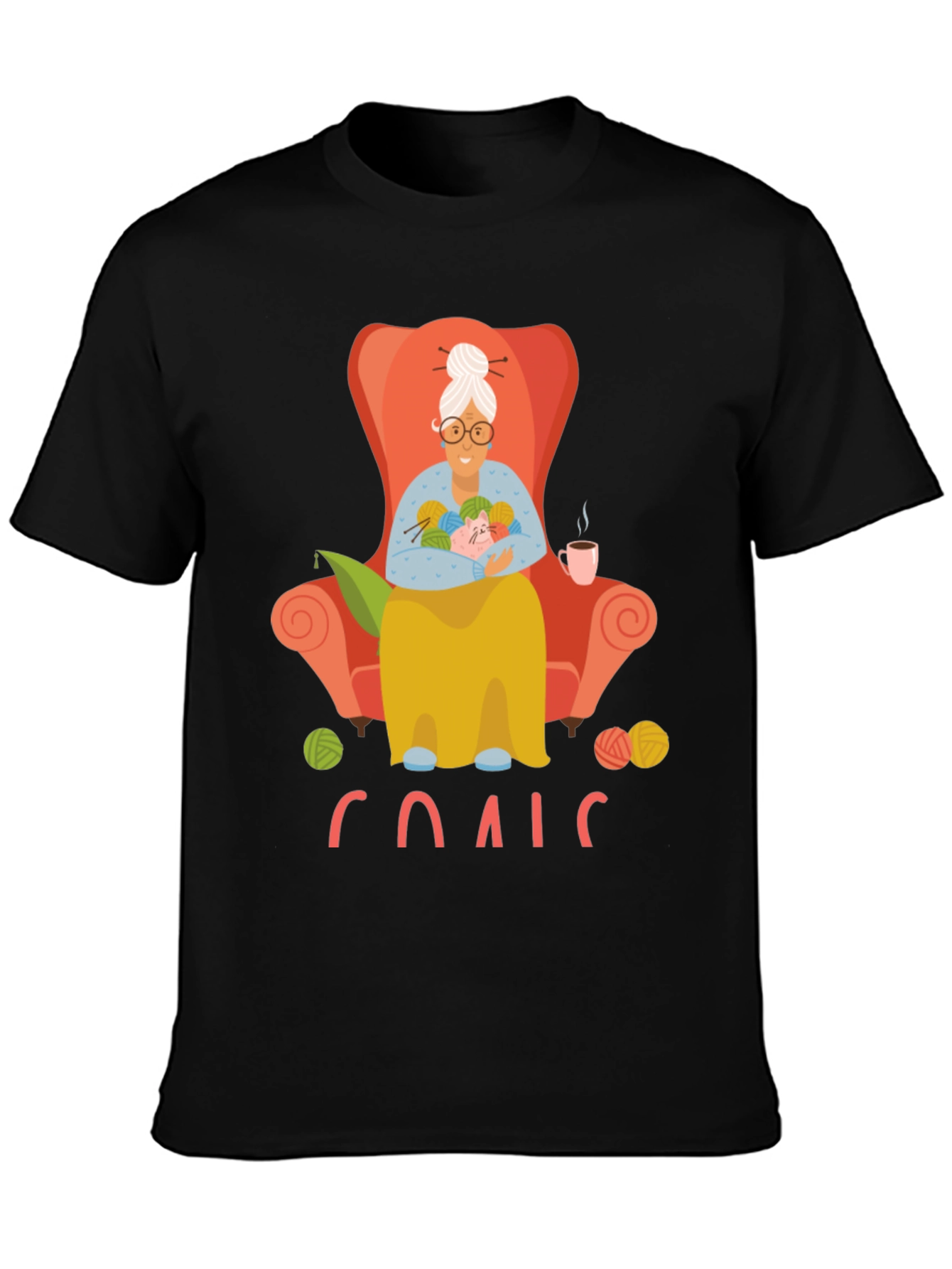 Grandma Knitting T-Shirt