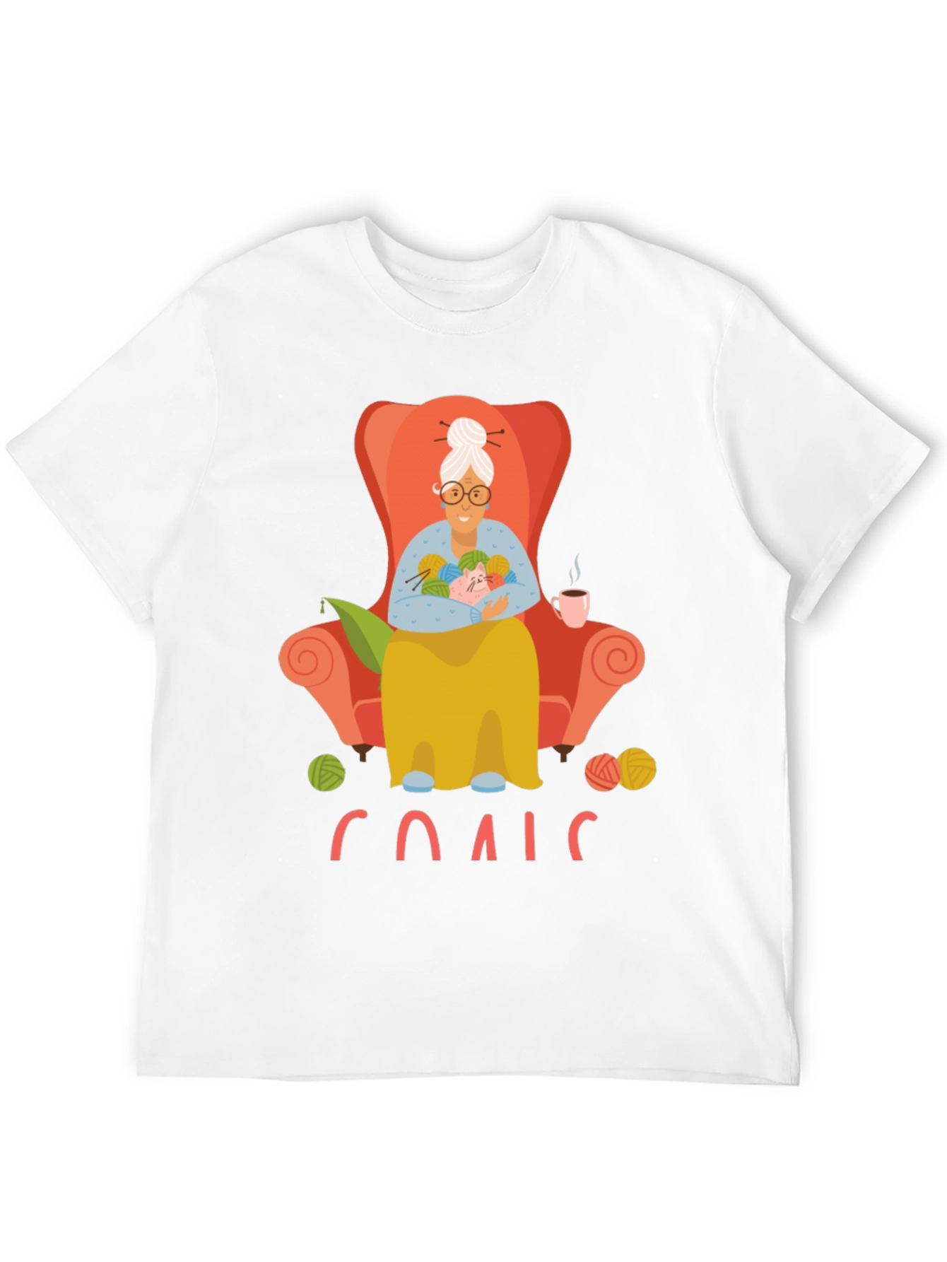 Grandma Knitting T-Shirt