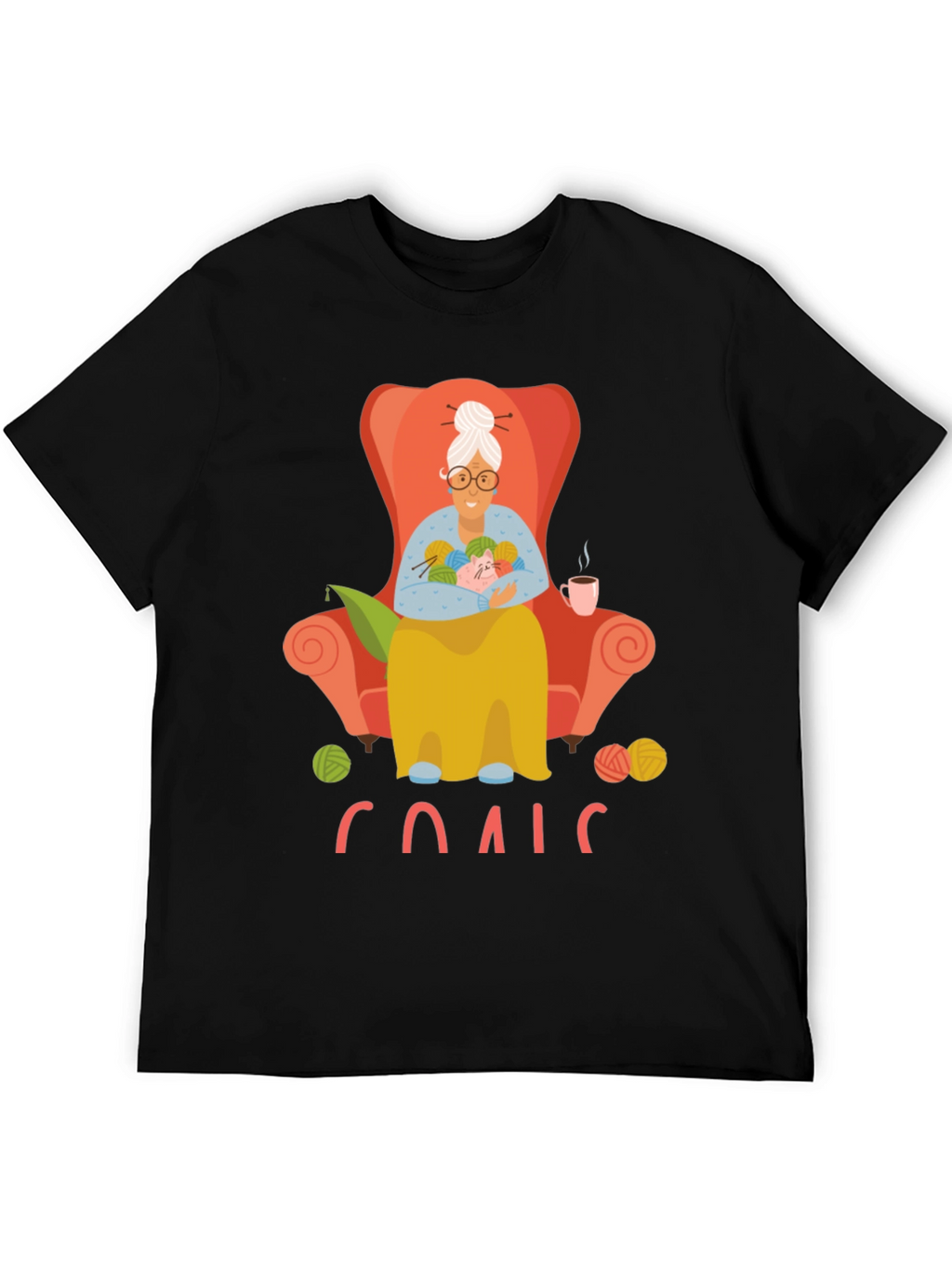 Grandma Knitting T-Shirt