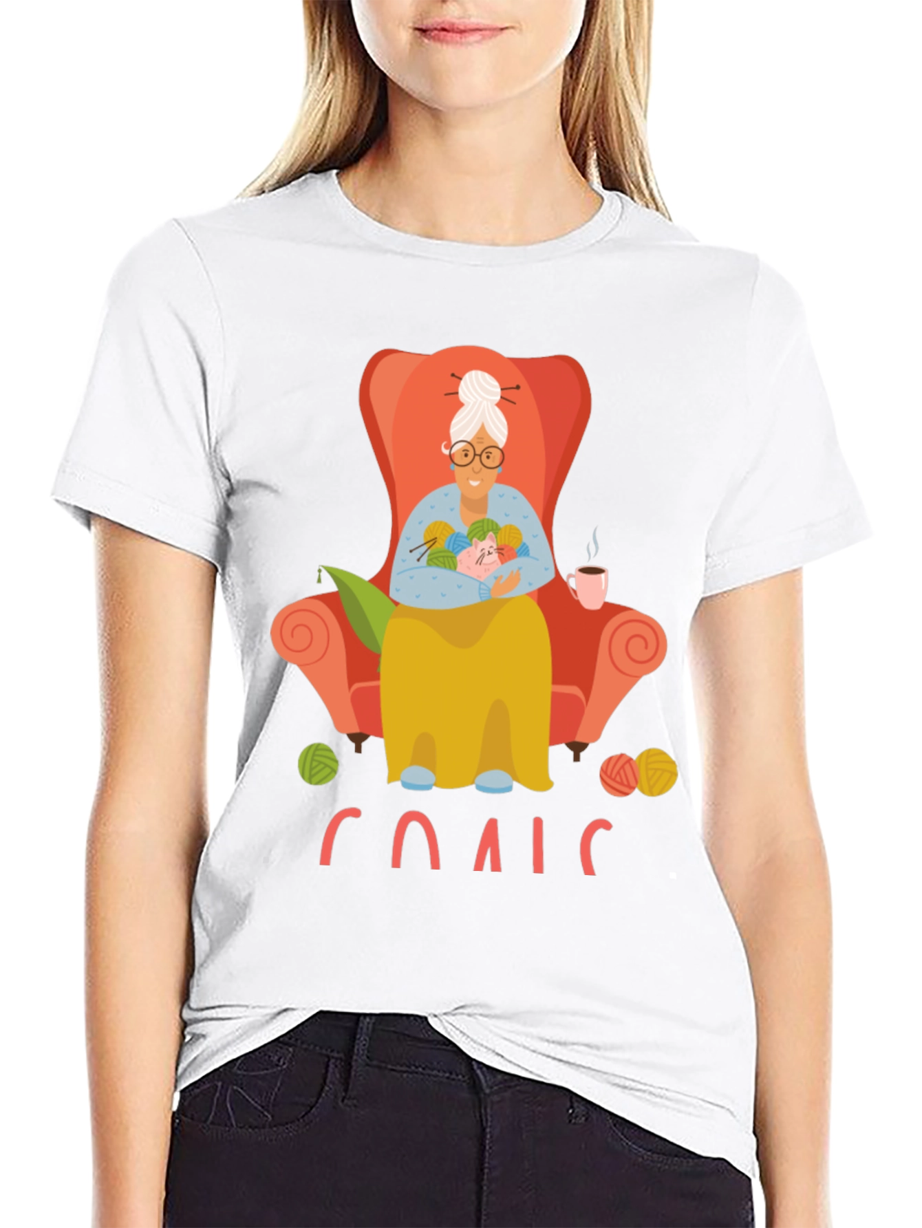 Grandma Knitting T-Shirt