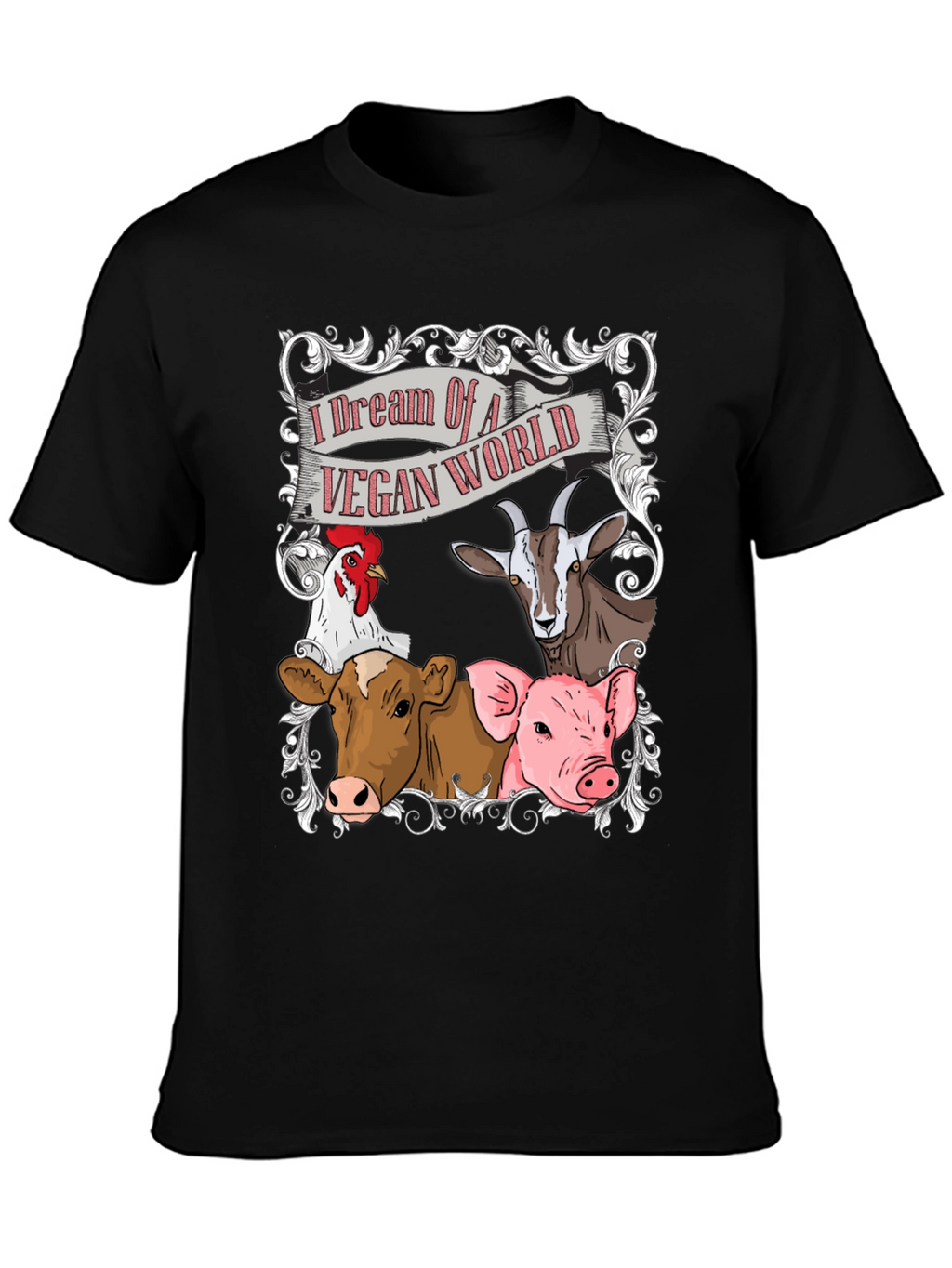 Vegan World T-Shirt: Animal Dream Tee