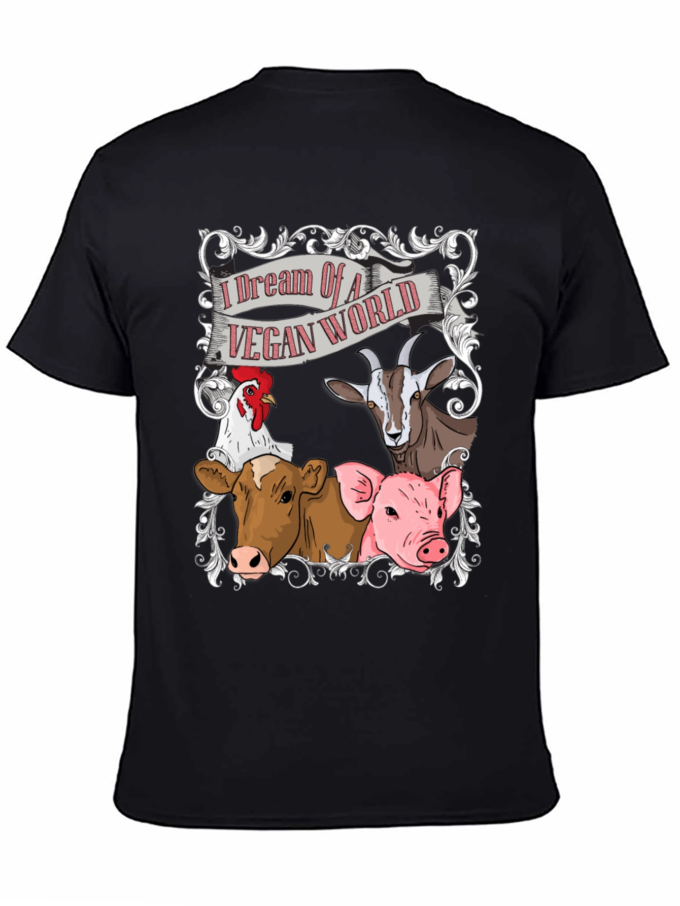 Vegan World T-Shirt: Animal Dream Tee