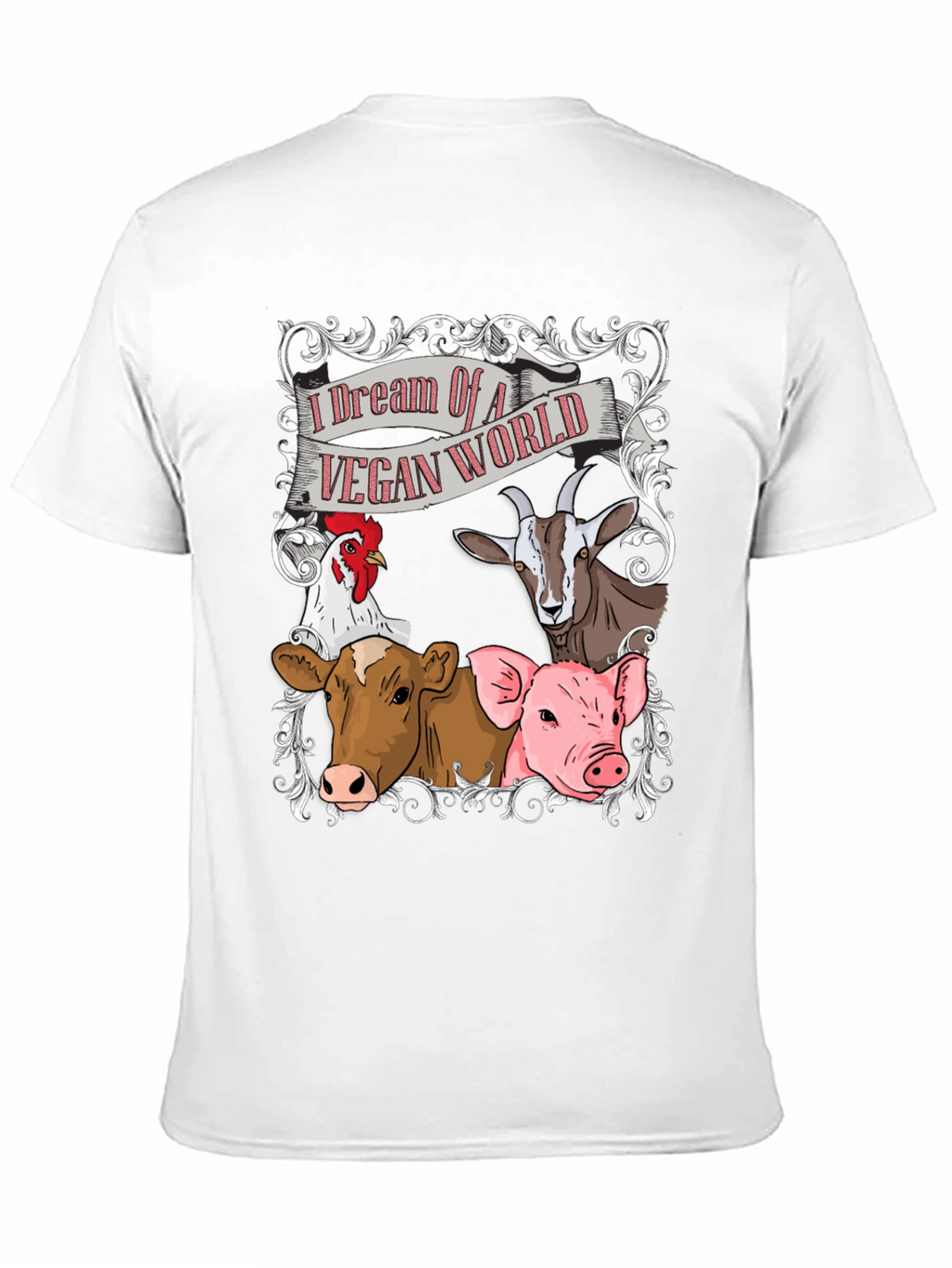 Vegan World T-Shirt: Animal Dream Tee