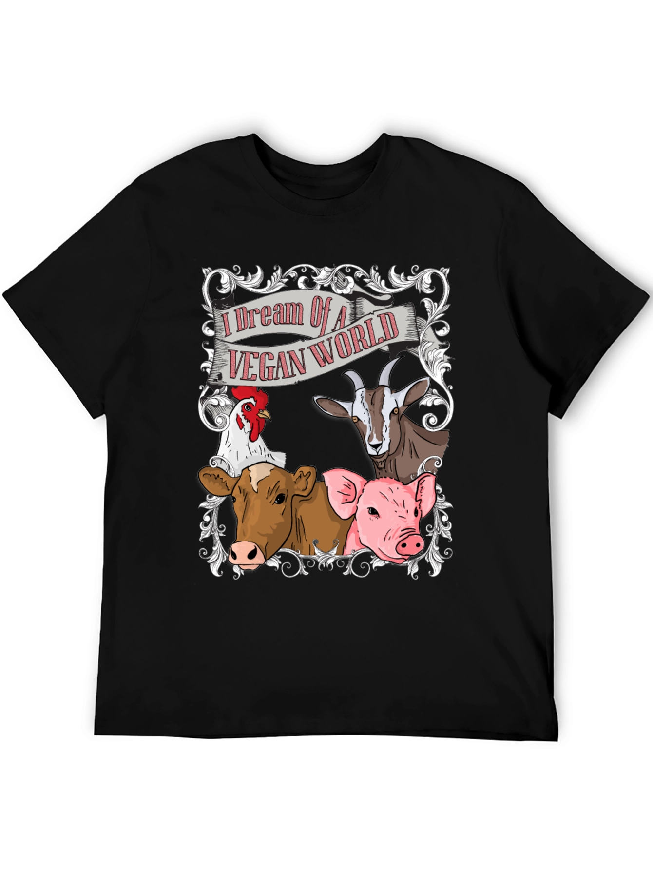Vegan World T-Shirt: Animal Dream Tee