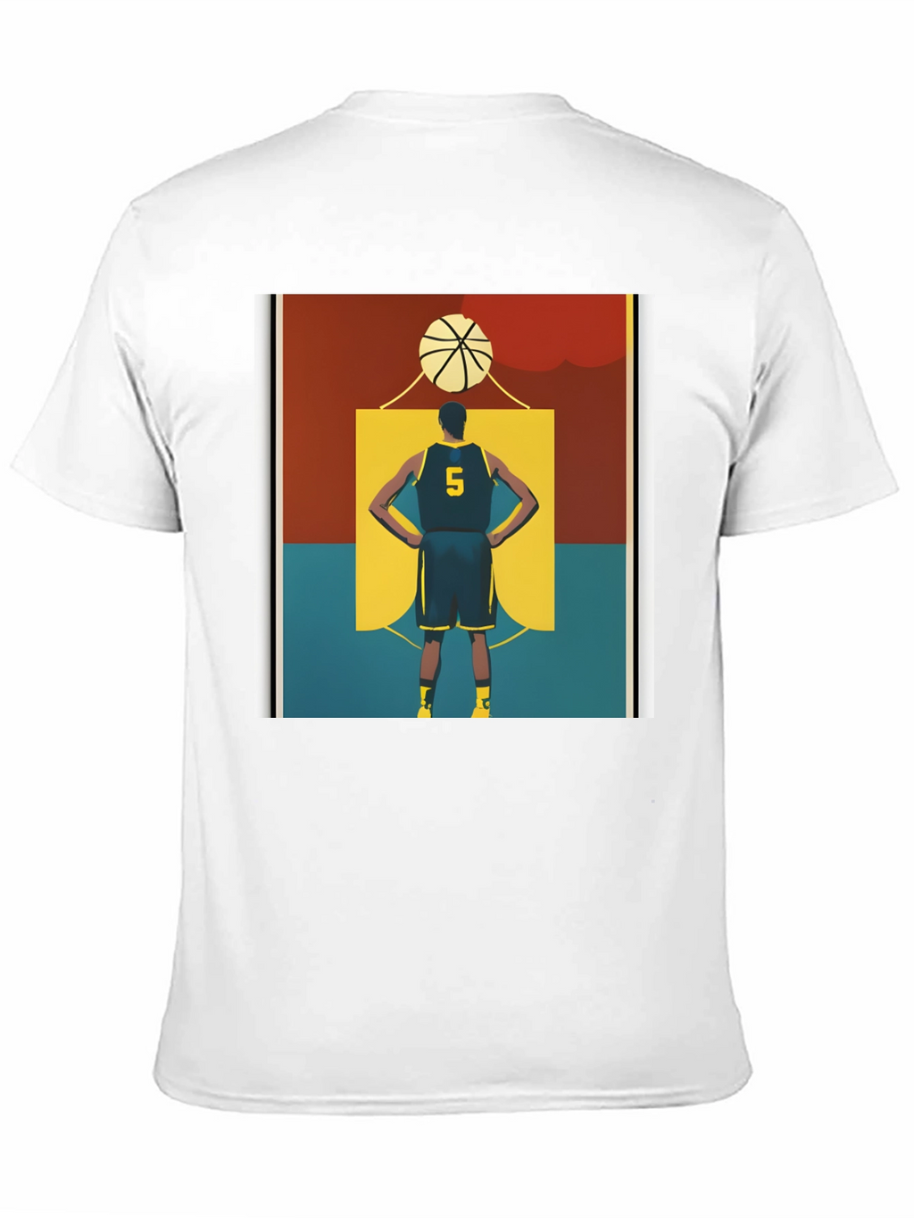 Basketball Player Graphic Tee