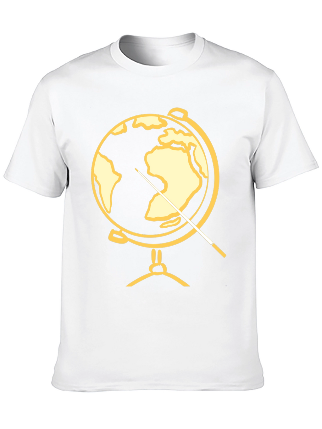 Globe Pointer T-Shirt - Black Graphic Tee