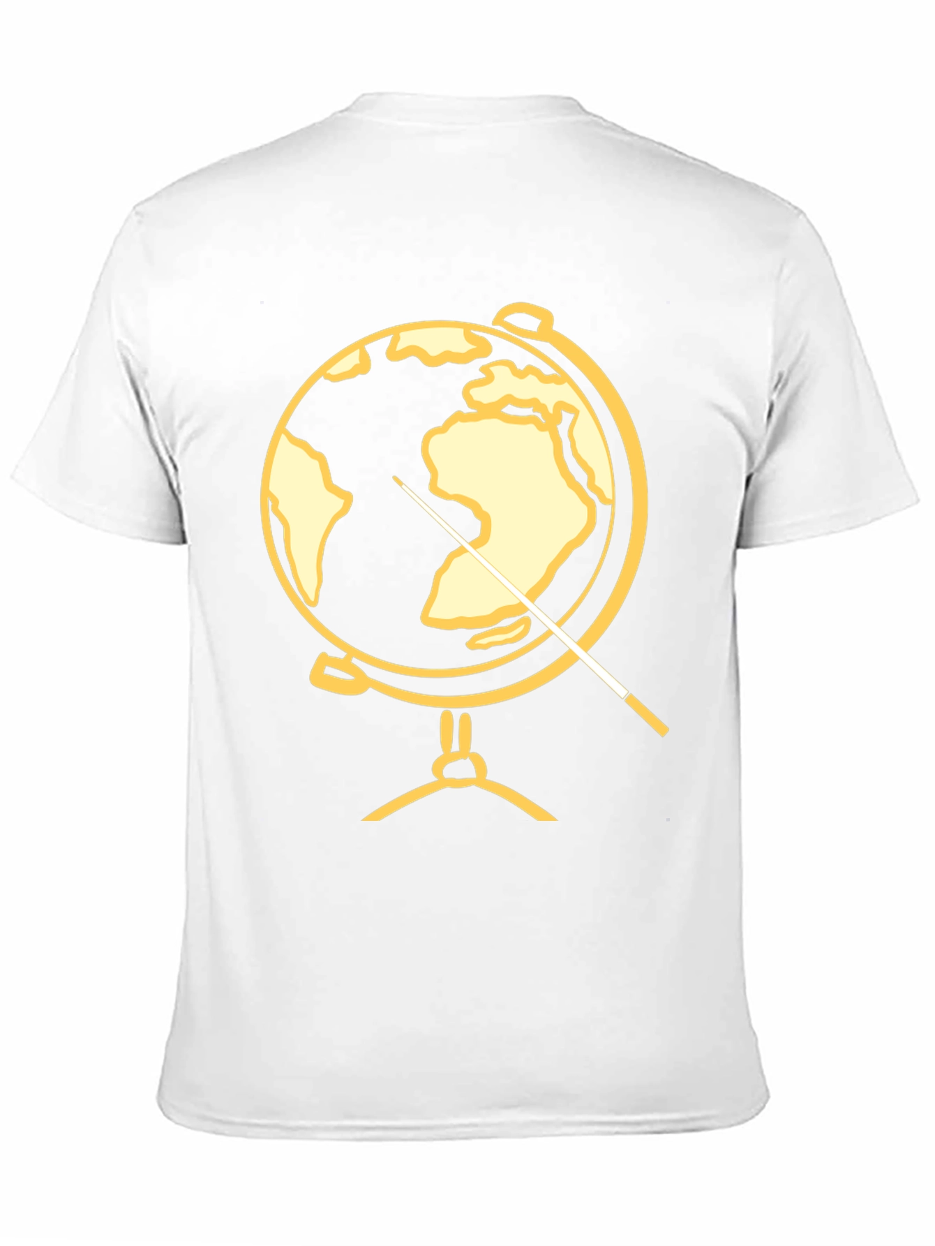Globe Pointer T-Shirt - Black Graphic Tee