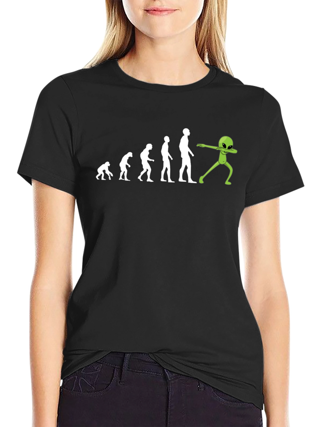 Evolution Alien Dab Black T-Shirt