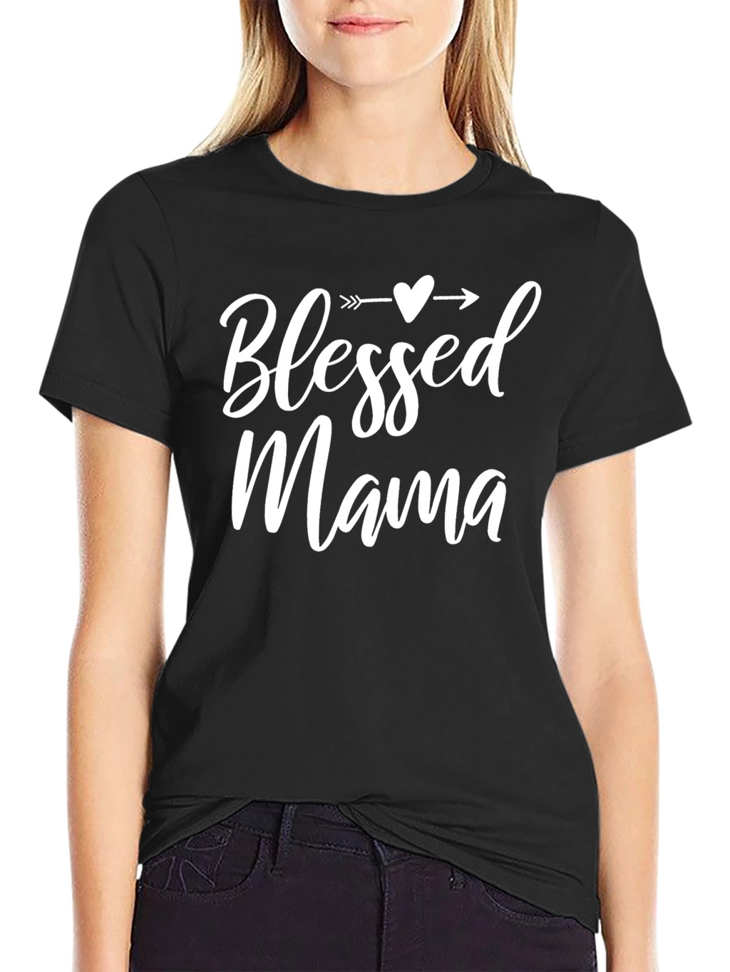 Blessed Mama T-Shirt - Cute Womens Tee